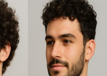 curly hair men